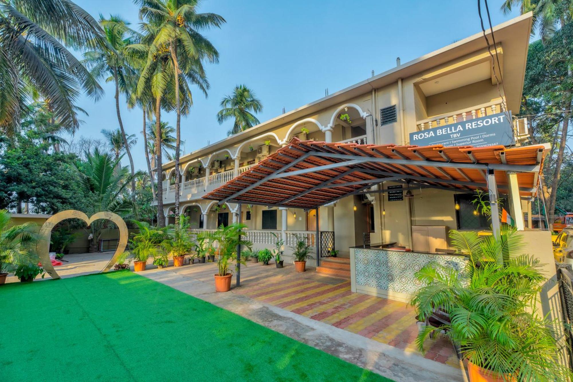 Rosa Bella Resort-Tbv Calangute Exterior foto